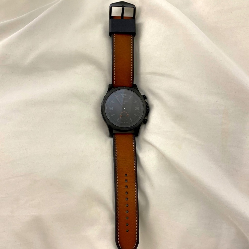 Fossil Men Watch leather straps size 44
